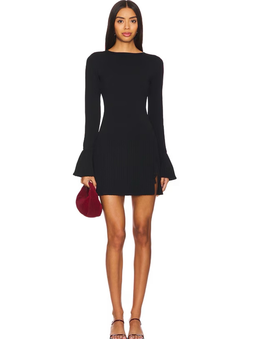 Lulu’s classic long sleeve mini dress